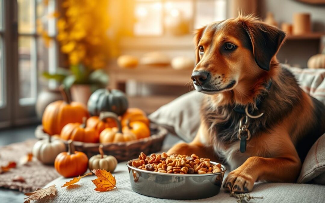 Spreminjanje prehranske rutine psov v jesenskih mesecih