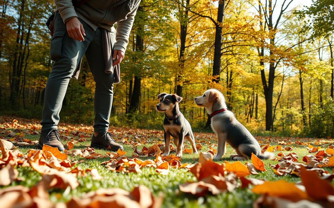 Jesenska socializacija – kako naučiti psa novih situacij?