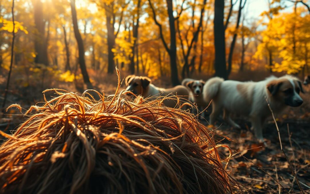 Jesenski problem z dlačnimi kepami – lahko se pojavi tudi pri psih