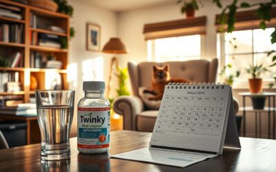 Kdaj ponoviti kuro z multivitamini Twinky za svojo mačko?
