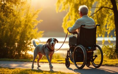 Potovanje s psom ob lastniku z invalidnostjo – Vse, kar moraš vedeti o tem!