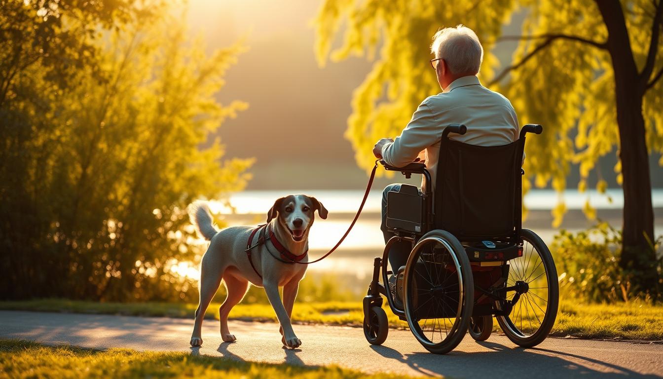 potovanje s psom ob lastniku z invalidnostjo