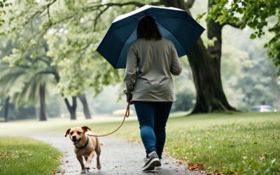 CriskyDog spletni časopis 22 Sprehajanje psa v dežju – Vse, kar moraš vedeti o tem!