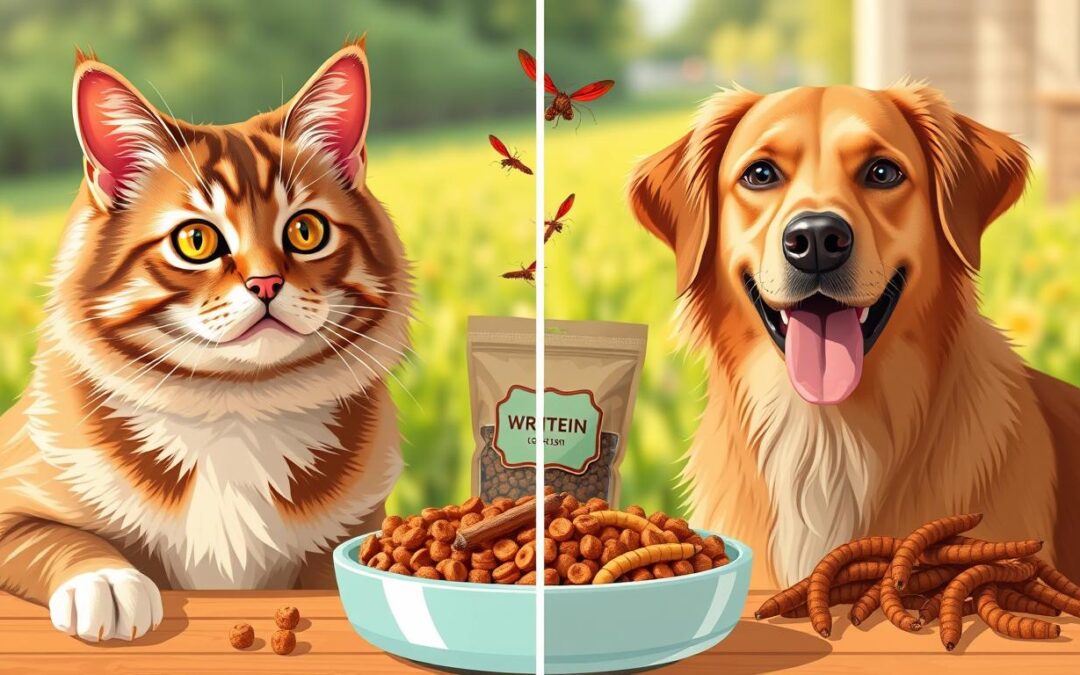 Spremembe po uvedbi žuželčjih beljakovin v prehrano tvojega psa in mačke – na kaj biti pozoren