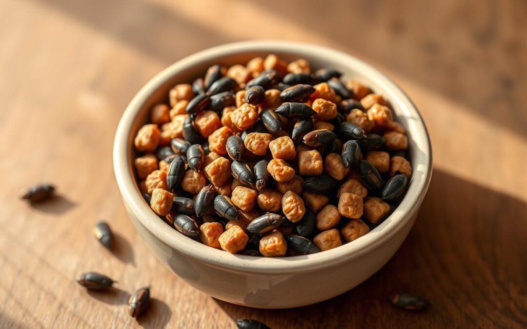 Zakaj veterinarji izbirajo hrano na osnovi črne muhe?