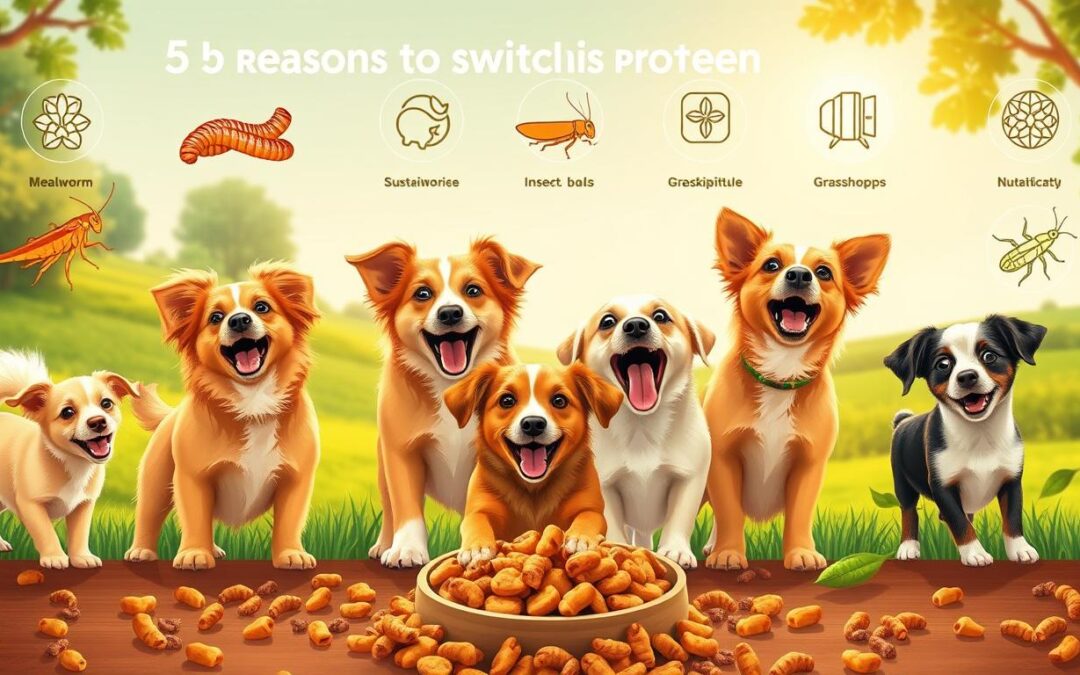 5 razlogov, zakaj preiti na žuželčje beljakovine – prehrana psov