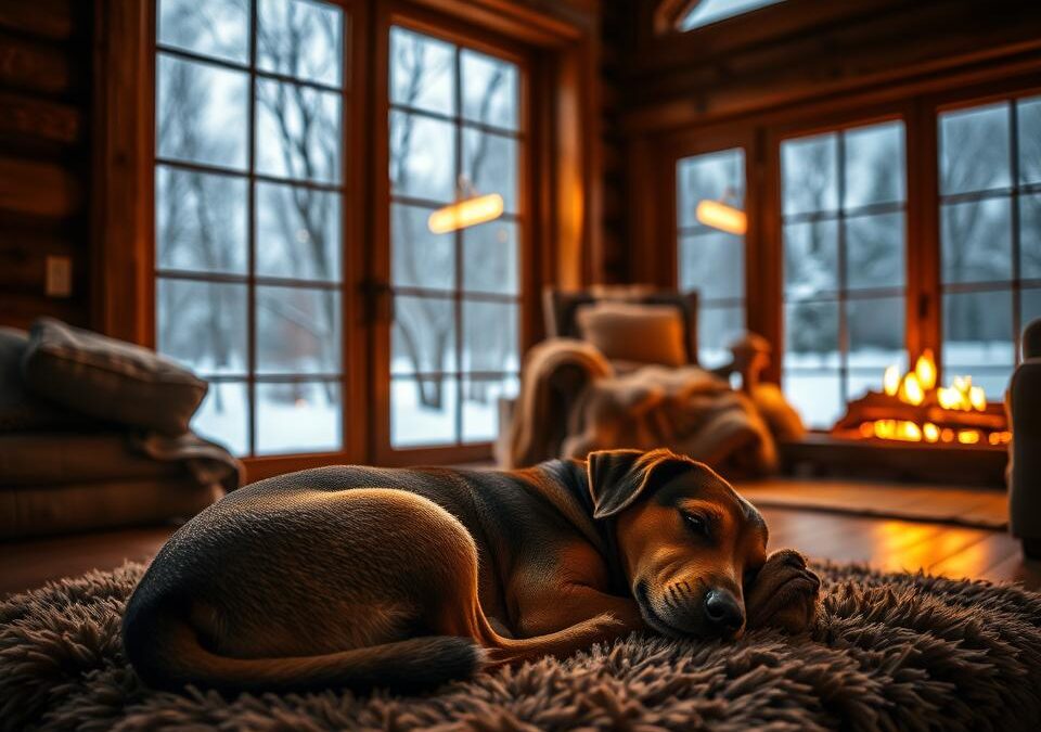 Notri ali zunaj? – Kje je mesto psa pozimi?