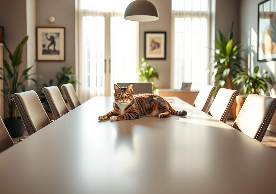 Bonton za srečanja s strankami z mačko – Vse, kar moraš vedeti o tem!