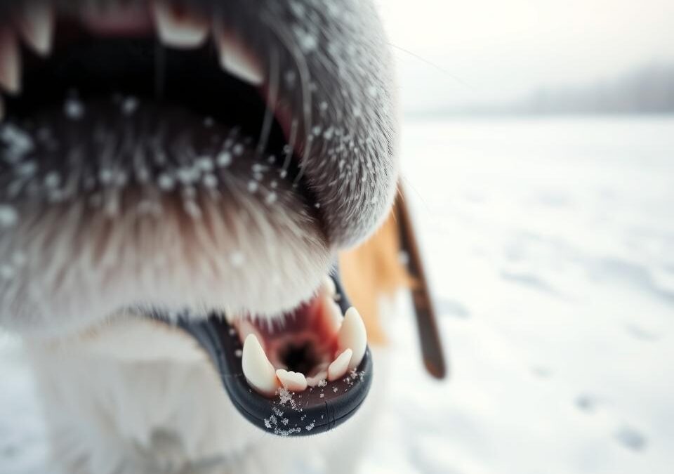 Pasji zobje in mraz – kako jih zaščititi pozimi?