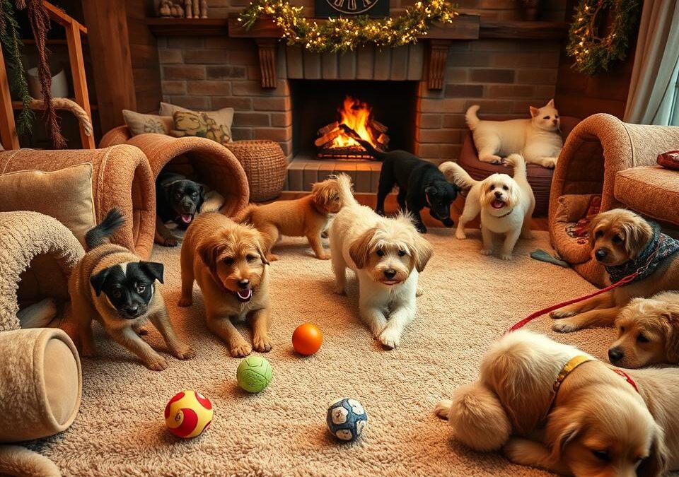 Najboljše igre za pse v zaprtih prostorih v zimskem času