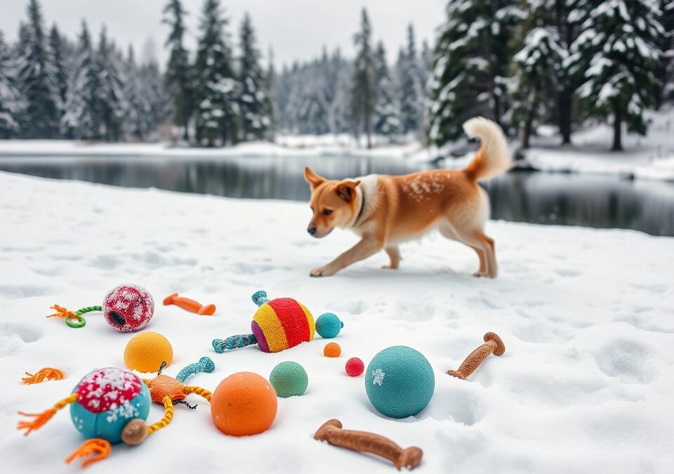 Igrače za pse na snegu – te so najbolj primerne