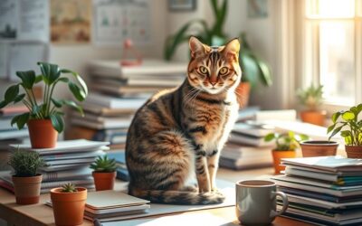 Izboljšanje vzdušja na delovnem mestu z mačko – Vse, kar moraš vedeti o tem!