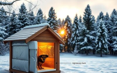 CriskyDog spletni časopis 20 Zimska izolacija pasje hiše korak za korakom