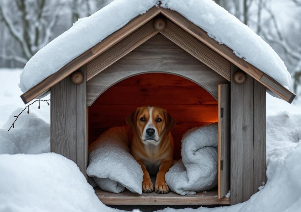 CriskyDog spletni časopis 13 Katere materiale uporabiti za izolacijo pasje ute pozimi