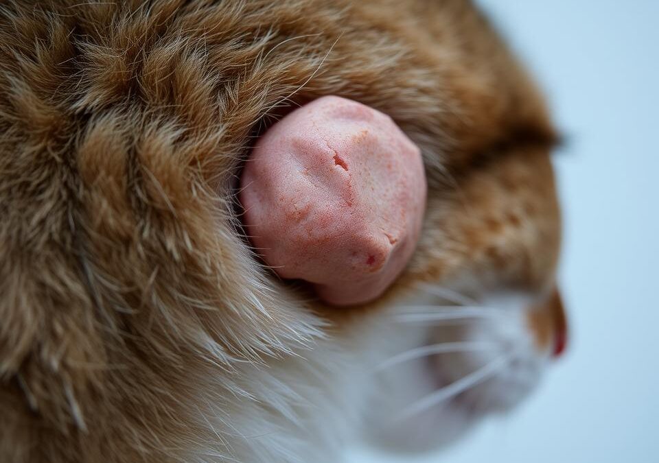 Kožni tumor pri mački – Vse, kar moraš vedeti o tem!