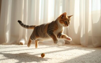 Mačji blog 16 Spet se igra – večkrat na dan