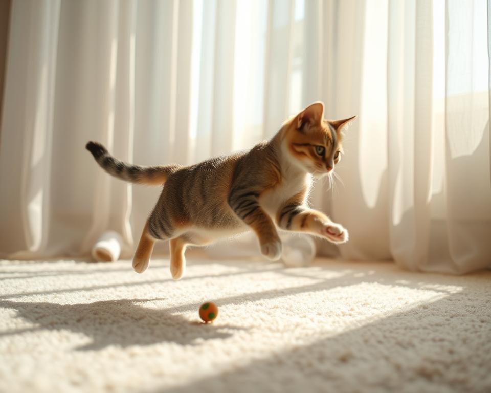 mačka je bolj igriva