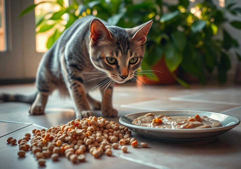 Jedla je samo pašteto – zdaj gricka tudi suho hrano