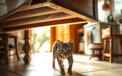 Mačji blog 18 Jedla je samo pod posteljo – zdaj v kuhinji