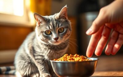 Mačji blog 20 Bala se je hranjenja – zdaj ne več