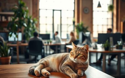 Mačka v coworking pisarnah – Vse, kar moraš vedeti o tem!