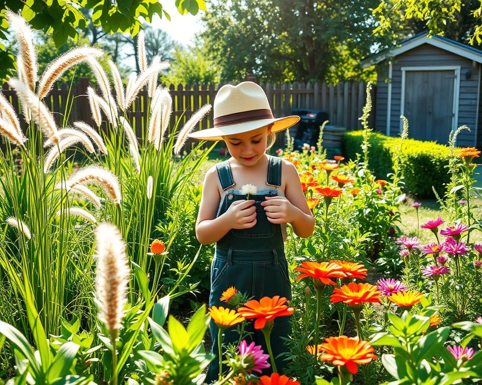 mladiček bivanje na vrtu