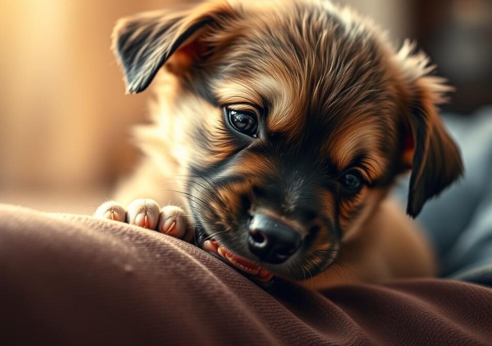 Zakaj mladiček grize tvoje noge?