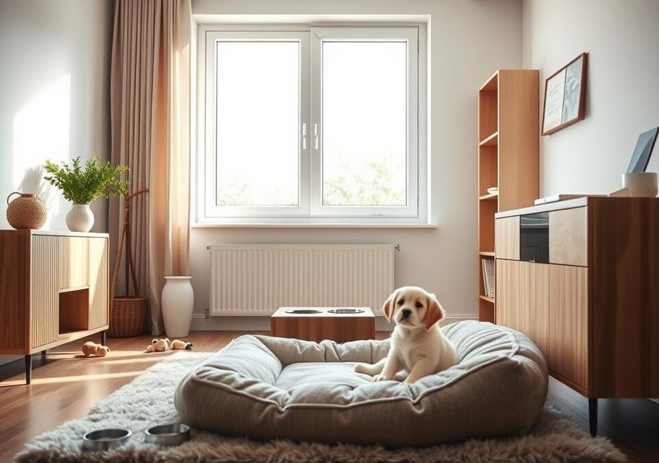 Kateri je najboljši prostor v stanovanju za ležišče mladička?