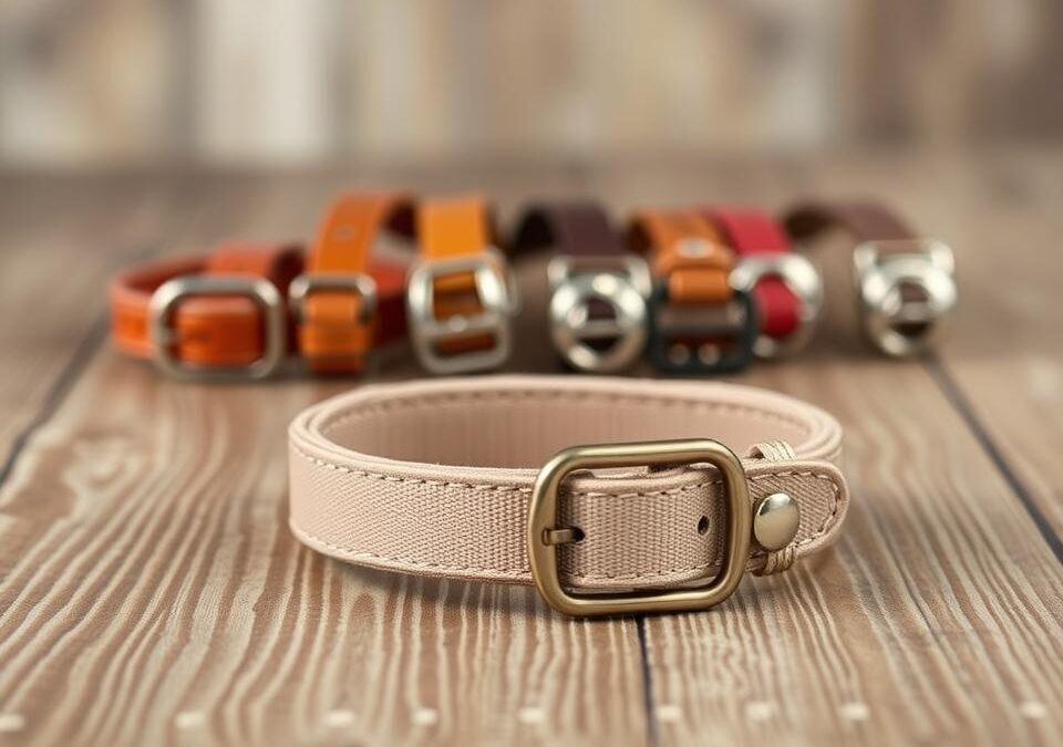 Izbira ovratnice za mladička – velikost in material