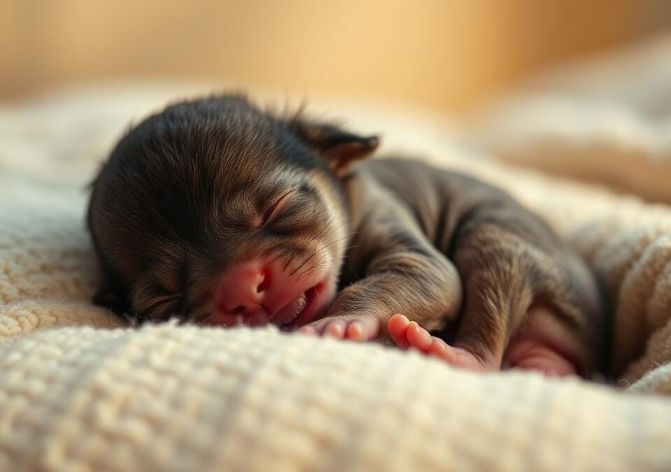 Zakaj mladiček cvili, ko ostane sam?