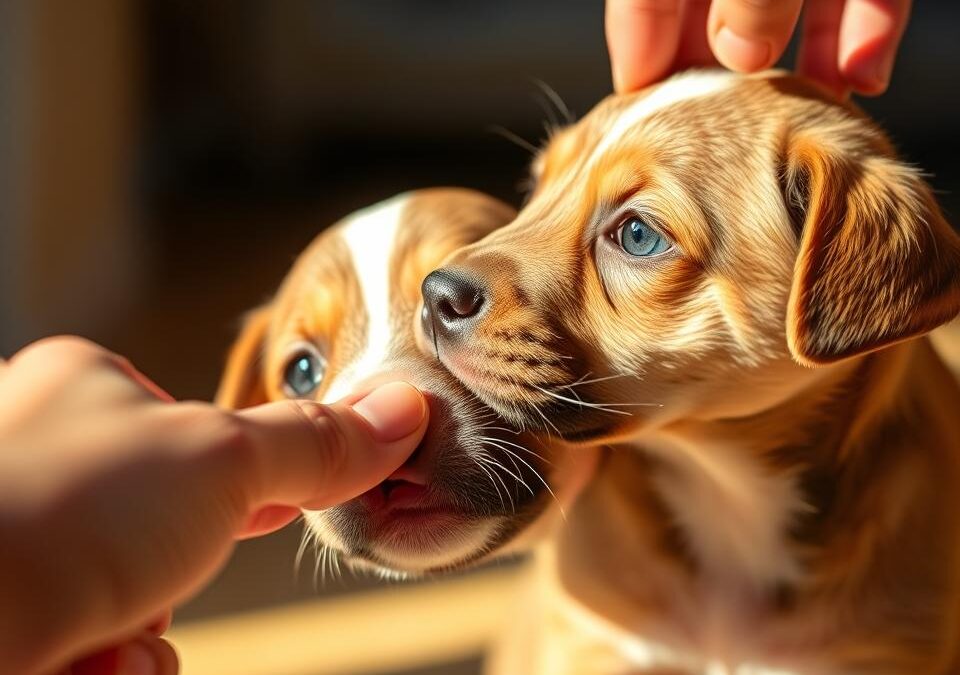 Kako naučiti mladička, da ne liže?