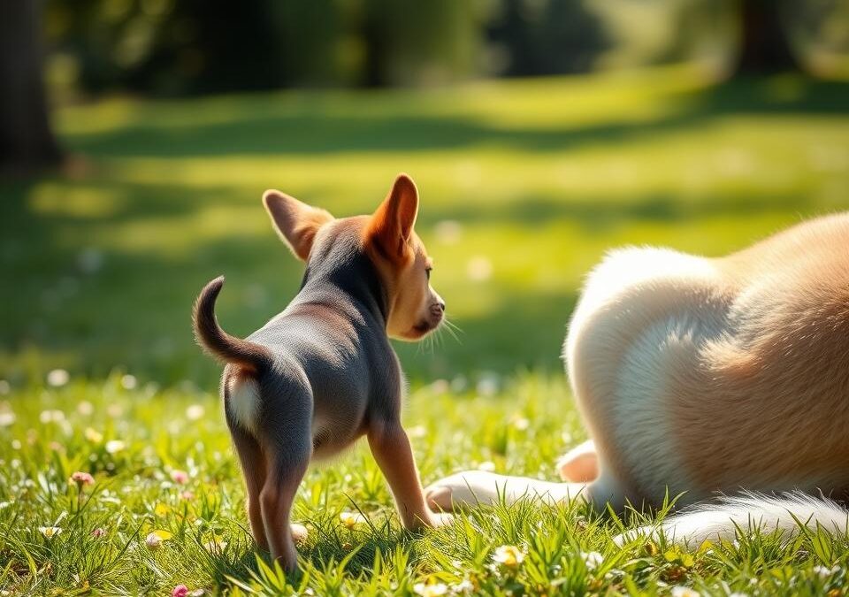 Prvo srečanje mladička z drugimi psi – kako ga voditi?