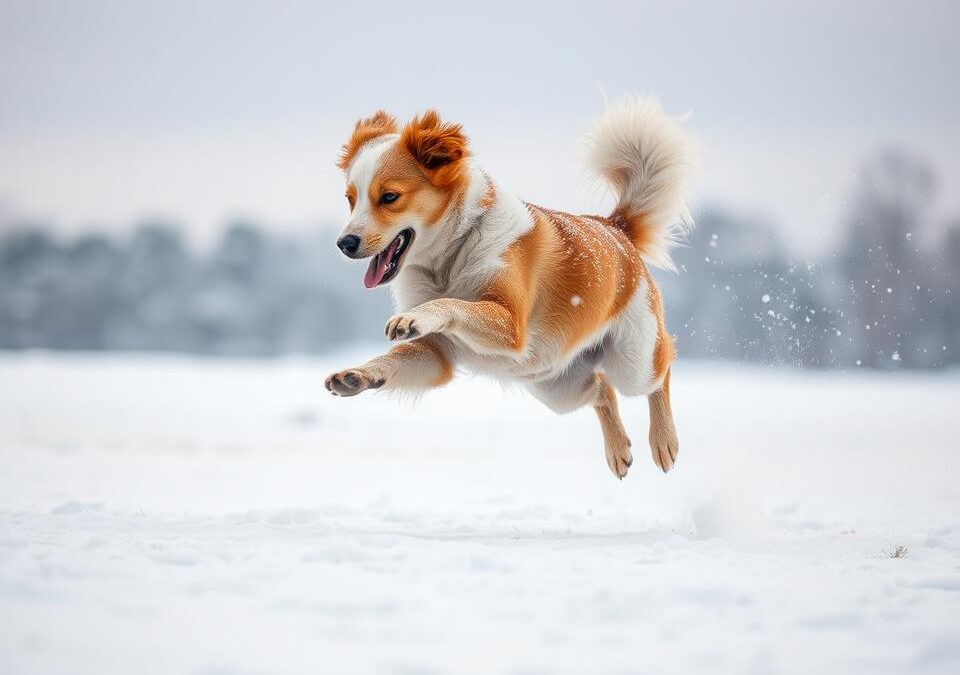 Zakaj pes divja v mrazu?