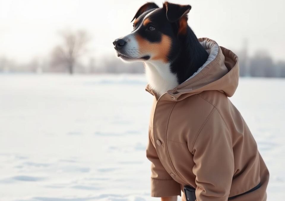 Pasji stres v mrazu – kako ga obvladati?