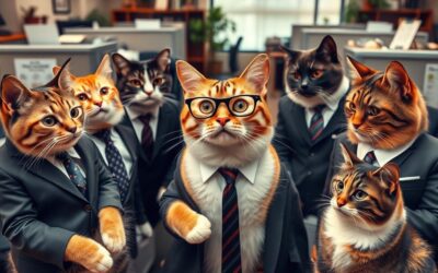 Odnosi mačke s sodelavci – Vse, kar moraš vedeti o tem!