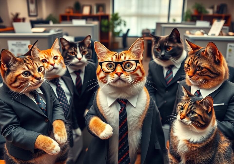 Odnosi mačke s sodelavci – Vse, kar moraš vedeti o tem!