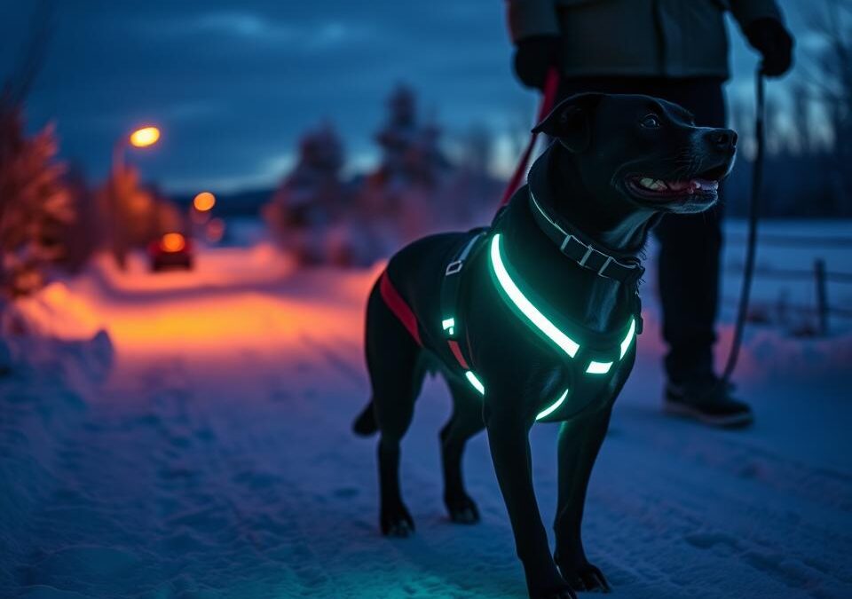 CriskyDog spletni časopis 15 Pomen odsevne opreme za pse v temnih zimskih mesecih