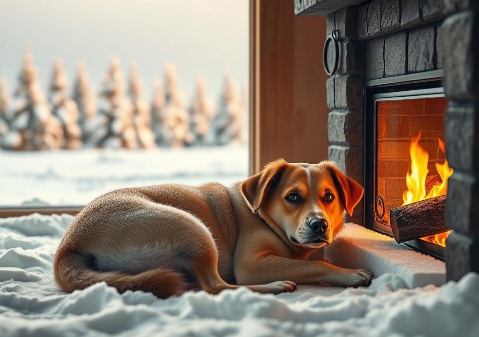 Zakaj se potreba psa po gibanju pozimi zmanjša?