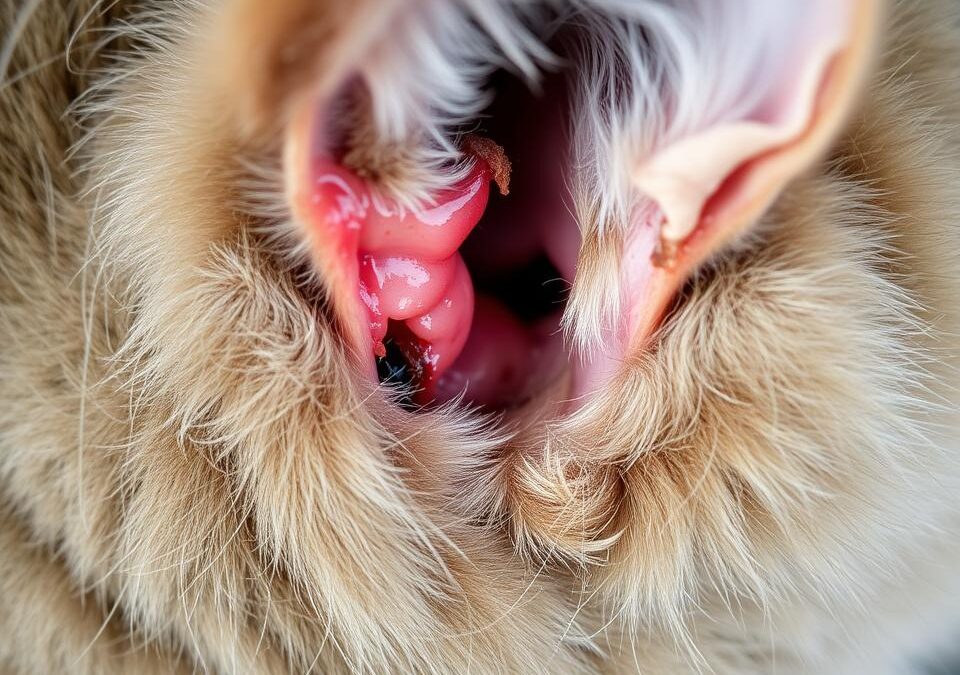 Otitis externa pri mački – Vse, kar moraš vedeti o tem!
