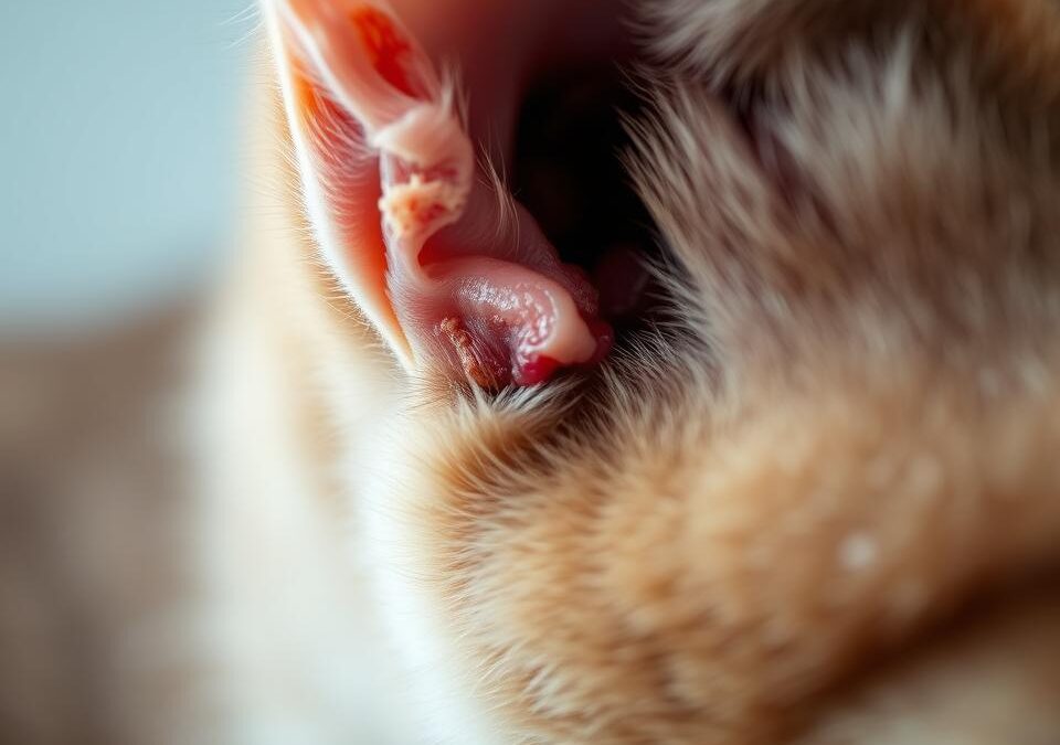 Otitis media pri mački – Vse, kar moraš vedeti o tem!