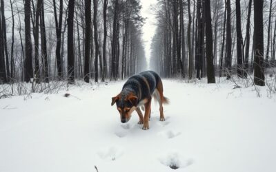 CriskyDog spletni časopis 16 Zakaj se pozimi psu spremeni voh pod snegom?