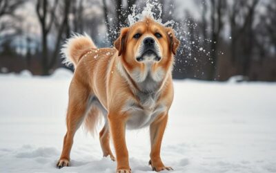 CriskyDog spletni časopis 18 Pasja dlaka in stopljen sneg – kako jo očistiti po sprehodu?