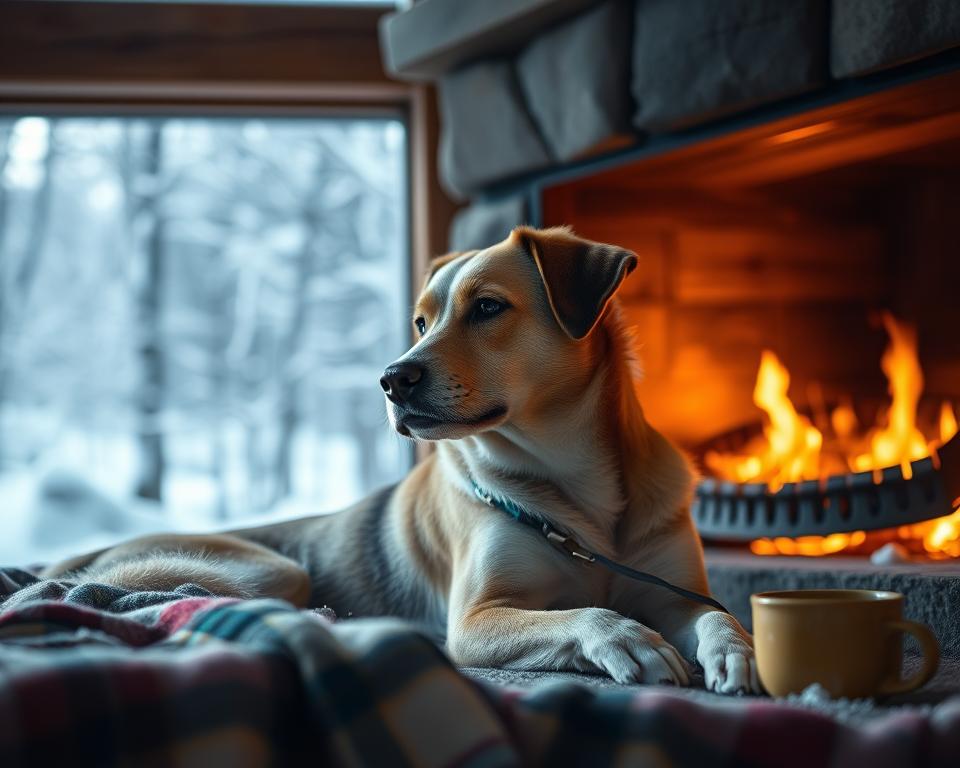 Kako pomagati psu ohranjati čustveno ravnovesje pozimi?