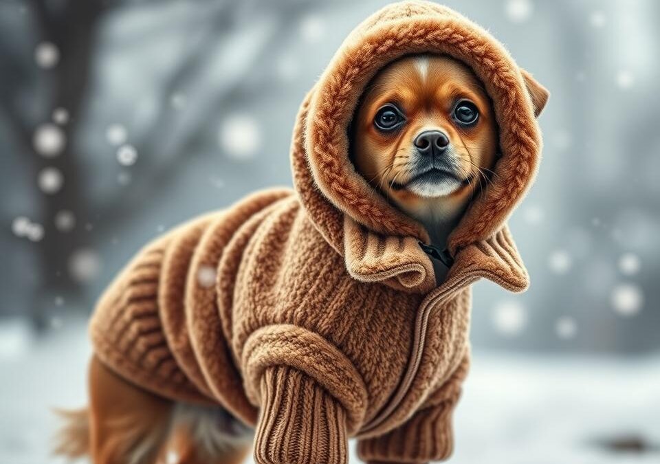 Izbira oblačil za pse – na kaj paziti pozimi?