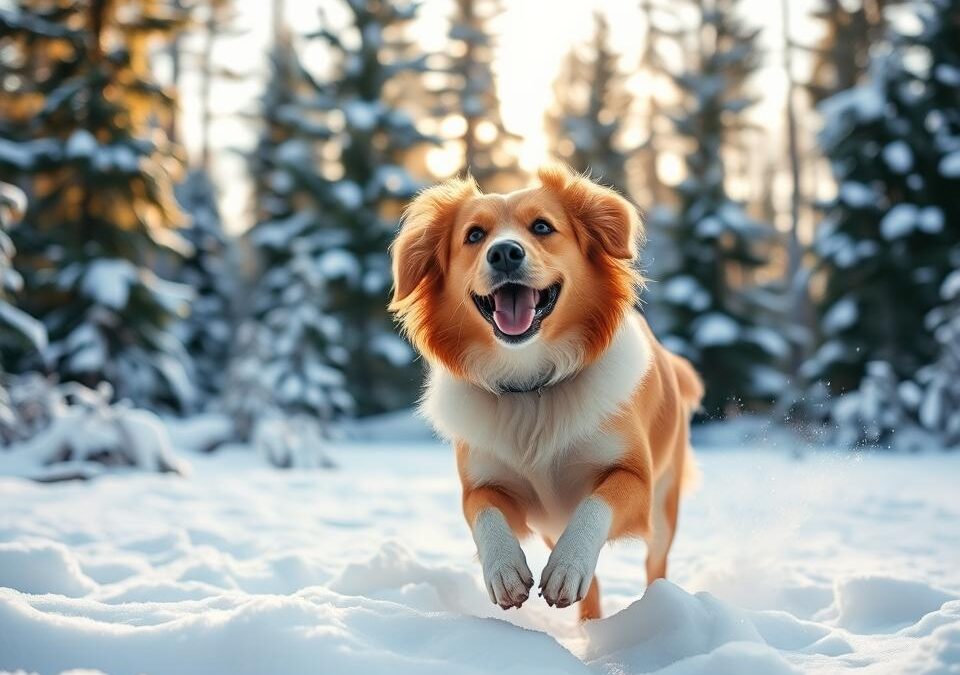 Krepitev imunosti psov pozimi – naravne rešitve