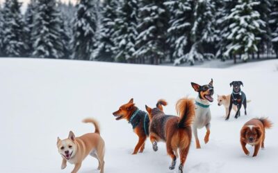 CriskyDog spletni časopis 23 Uživanje snega pri psih – nevarna navada?