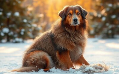 CriskyDog spletni časopis 16 Zimsko izpadanje dlake pri psih – normalno ali težava?