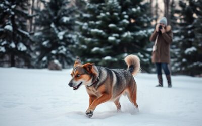 Kako ohraniti psa aktivnega v mrzlih dneh?