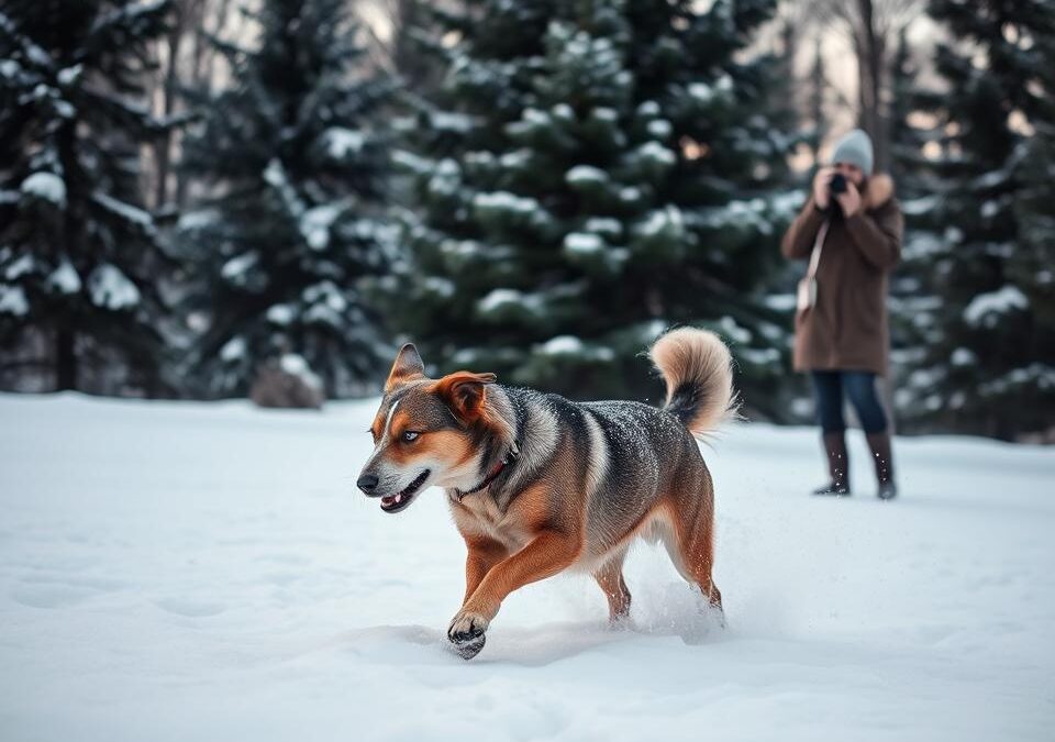 Kako ohraniti psa aktivnega v mrzlih dneh?