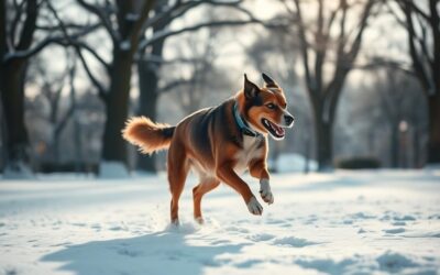 CriskyDog spletni časopis 18 Koliko gibanja potrebuje pes pozimi?